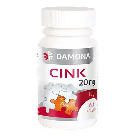 Damona Cink 20 mg tabletta (60x)