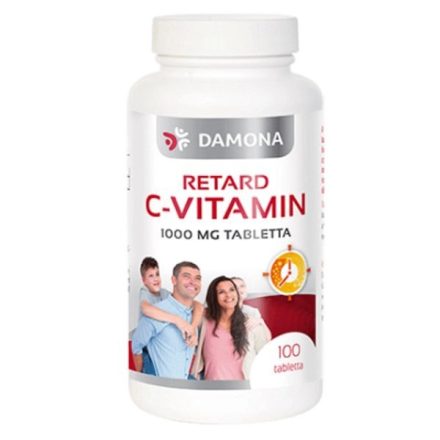 C-vitamin Damona 1000 mg retard tabletta (100x)