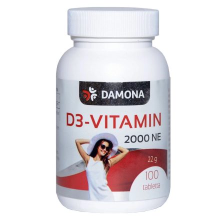 Damona D3 vitamin 2000NE tabletta (100x)