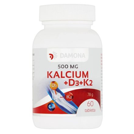 Damona Kalcium + D3 +K2 tabletta 60x