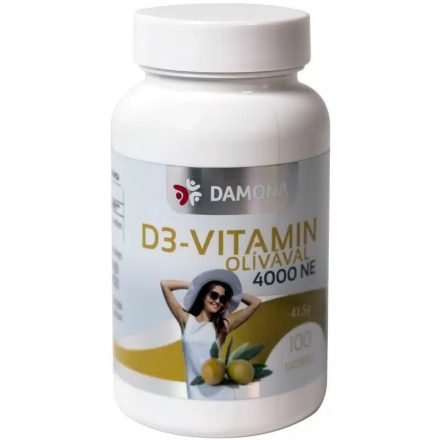 Damona D3-vitamin Olívával 4000NE tabletta 100x