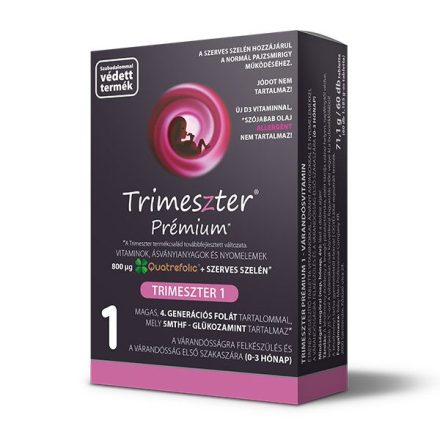 Trimeszter Prémium 1 Várandósvitamin Tabletta 60x