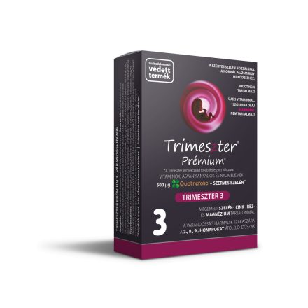 Trimeszter Prémium 3 Várandósvitamin Tabletta 60x